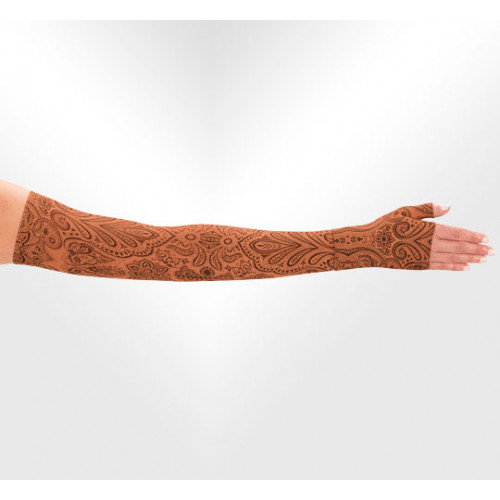  
Signature Print Patterns: Paisley Henna (Cinnamon background)